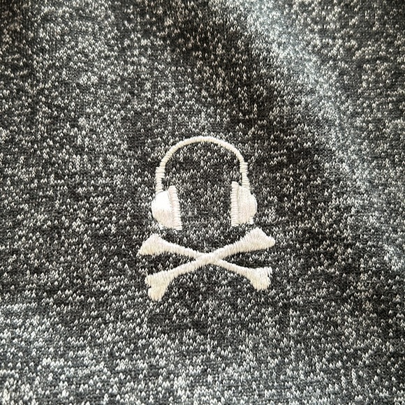 Ground Level, big boys hooded jacket, charcoal/white, size medium - Picture 2 of 4